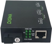 Медиаконвертер Digma DMC-1G53-20BL