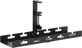 Кабель-канал Cactus CS-CM-400-1BK для столов 40x12.9x19см черный