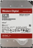 Жесткий диск WD SATA-III 22TB WD221KFGX NAS Red Pro (7200rpm) 512Mb 3.5"