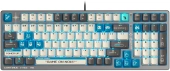 Клавиатура A4Tech S98 Pixels механическая серый/бежевый USB for gamer LED (S98) кабель 1.8м