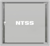 Шкаф коммутационный NTSS Lime (NTSS-WL15U5545GS) настенный 15U 550x450мм пер.дв.стекл несъемн.бок.пан. 30кг серый 370мм 17кг 110град. 770мм IP20 сталь