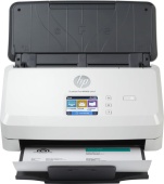 Сканер протяжный HP ScanJet Pro N4000 snw1 (6FW08A) A4 белый/черный
