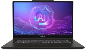 Ноутбук MSI Venture A17 AI A2HMG-002XRU Ryzen 7 260 16Gb SSD512Gb AMD Radeon 780M 17.3" IPS FHD (1920x1080) без ОС grey WiFi BT Cam (9S7-17UK11-002)