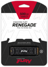 Накопитель SSD Kingston PCIe 4.0 x4 500GB SFYRSK/500G Fury Renegade M.2 2280