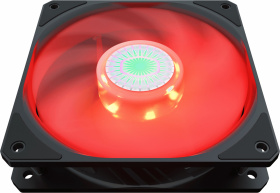 Вентилятор Cooler Master SickleFlow 120 Red 120x120mm черный 4-pin 8-27dB 156gr Ret
