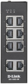 Коммутатор D-Link DIS-100E-8W/A1A 8x100Мбит/с неуправляемый