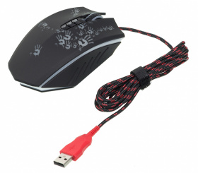 Мышь A4Tech Bloody A6 черный оптическая (4000dpi) USB3.0 (8but)