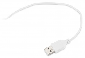 Мышь Оклик 147M белый оптическая (2000dpi) USB (4but)
