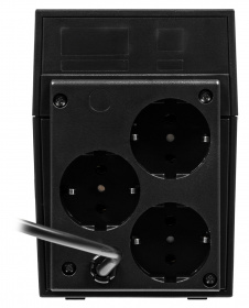 Источник бесперебойного питания Powercom Raptor RPT-800A EURO 480Вт 800ВА черный