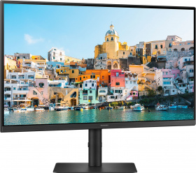 Монитор Samsung 27" LS27A400UJUXEN черный IPS LED 5ms 16:9 HDMI матовая HAS Piv 1000:1 250cd 178гр/178гр 1920x1080 75Hz FreeSync DP FHD USB 6.6кг