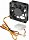 Вентилятор Glacialtech GT ICE 6 60x60x15mm 3-pin 4-pin (Molex)23dB 34gr Ret
