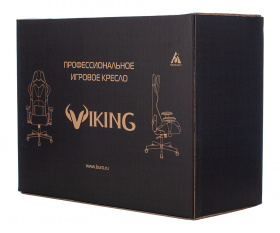 Кресло игровое Zombie VIKING 5 AERO черный/красный эко.кожа с подголов. крестов. пластик