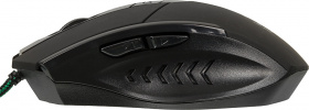 Мышь Оклик 815G INFERNO черный оптическая (2400dpi) USB (6but)