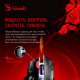 Мышь A4Tech Bloody J95s рисунок оптическая (8000dpi) USB (9but)