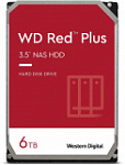 Жесткий диск WD SATA-III 6Tb WD60EFZX NAS Red Plus (5640rpm) 128Mb 3.5