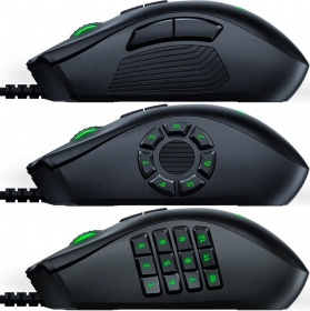 Мышь Razer Naga Trinity черный оптическая (16000dpi) USB2.0 (16but)