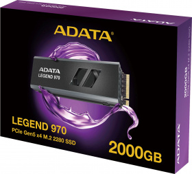 Накопитель SSD A-Data PCIe 5.0 x4 2TB SLEG-970-2000GCI Legend 970 M.2 2280