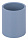Подставка Deli NS023Blue Nusign 1отд. для письменных принадлежностей синий пластик