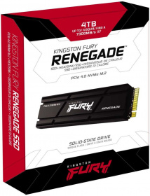 Накопитель SSD Kingston PCIe 4.0 x4 4000GB SFYRDK/4000G Fury Renegade M.2 2280