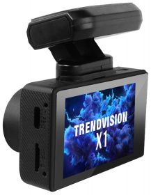 Видеорегистратор TrendVision X1 черный 1080x1920 1080p 150гр. GPS MSTAR 8336