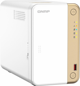 Сетевое хранилище NAS Qnap Original TS-262-4G 2-bay настольный Celeron N4505