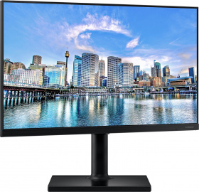 Монитор Samsung 24" F24T450FZI черный IPS LED 16:9 HDMI M/M матовая HAS Piv 1000:1 250cd 178гр/178гр 1920x1080 75Hz DP FHD USB 4кг