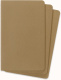 Блокнот Moleskine CAHIER JOURNAL QP416 Large 130х210мм обложка картон 80стр. линейка бежевый (3шт)