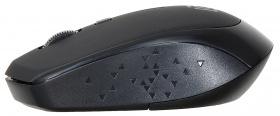 Мышь Оклик 488MW черный оптическая (1600dpi) беспроводная USB для ноутбука (4but)