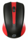 Мышь Оклик 485MW черный/красный оптическая (1600dpi) беспроводная USB для ноутбука (3but)