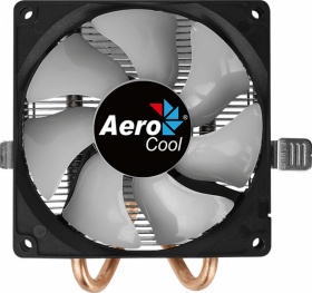 Устройство охлаждения(кулер) Aerocool Air Frost 2 Soc-AM5/AM4/1151/1200/1700 черный/белый 3-pin 26dB Al+Cu 110W 250gr Ret