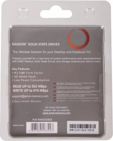 Накопитель SSD AMD SATA-III 1TB R5M1024G8 Radeon M.2 2280