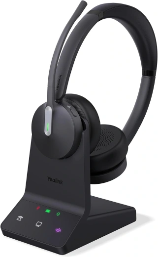 Гарнитура беспроводная Yealink WH64 Dual UC черный