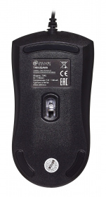 Мышь Оклик 704G TOKUGAWA черный оптическая (1600dpi) USB (4but)