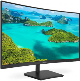 Монитор Philips 23.6" 241E1SCA(00/01) черный VA LED 16:9 HDMI M/M матовая 3000:1 250cd 178гр/178гр 1920x1080 75Hz FreeSync VGA FHD 3.54кг