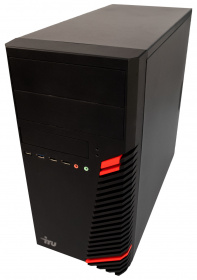 ПК IRU Office 310H5SM MT i5 11400 (2.6) 8Gb SSD256Gb UHDG 730 Free DOS GbitEth 400W черный