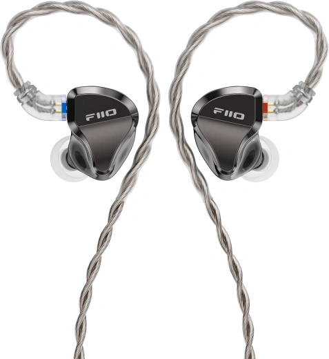 Наушники внутриканальные Fiio JH5 1.2м черный проводные в ушной раковине