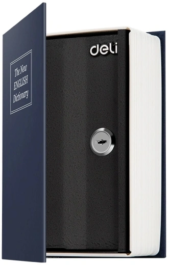 Сейф-книга Deli ET640 180x115x55мм ключевой