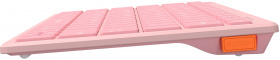 Клавиатура A4Tech Fstyler FBX51C розовый USB беспроводная BT/Radio slim Multimedia (FBX51C PINK)
