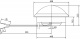 Колонки автомобильные Ural AS-W25TW SQ (без решетки) 100Вт 92дБ 4Ом 2.5см (1дюйм) (ком.:2кол.) высокочастотные однополосные