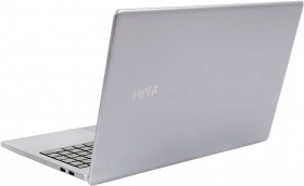 Ноутбук Hiper Expertbook MTL1577 Ryzen 5 5600U 8Gb SSD256Gb AMD Radeon 15.6" IPS FHD (1920x1080) Windows 10 Home grey WiFi BT Cam 4800mAh (BQ3LVDHQ)