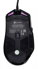 Мышь Оклик 995G SWAT черный оптическая (3200dpi) USB (6but)